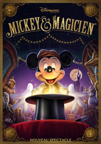 Affiche mickey et le magicien