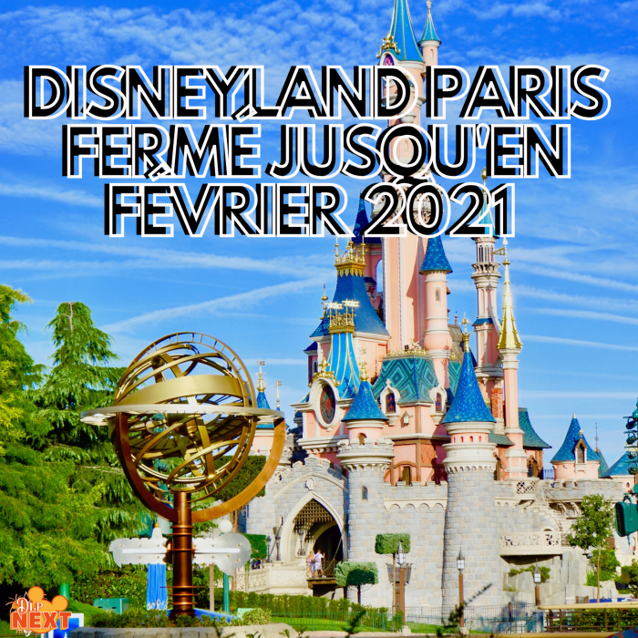 Disneyland paris ferme jusqu en fevrier 2021