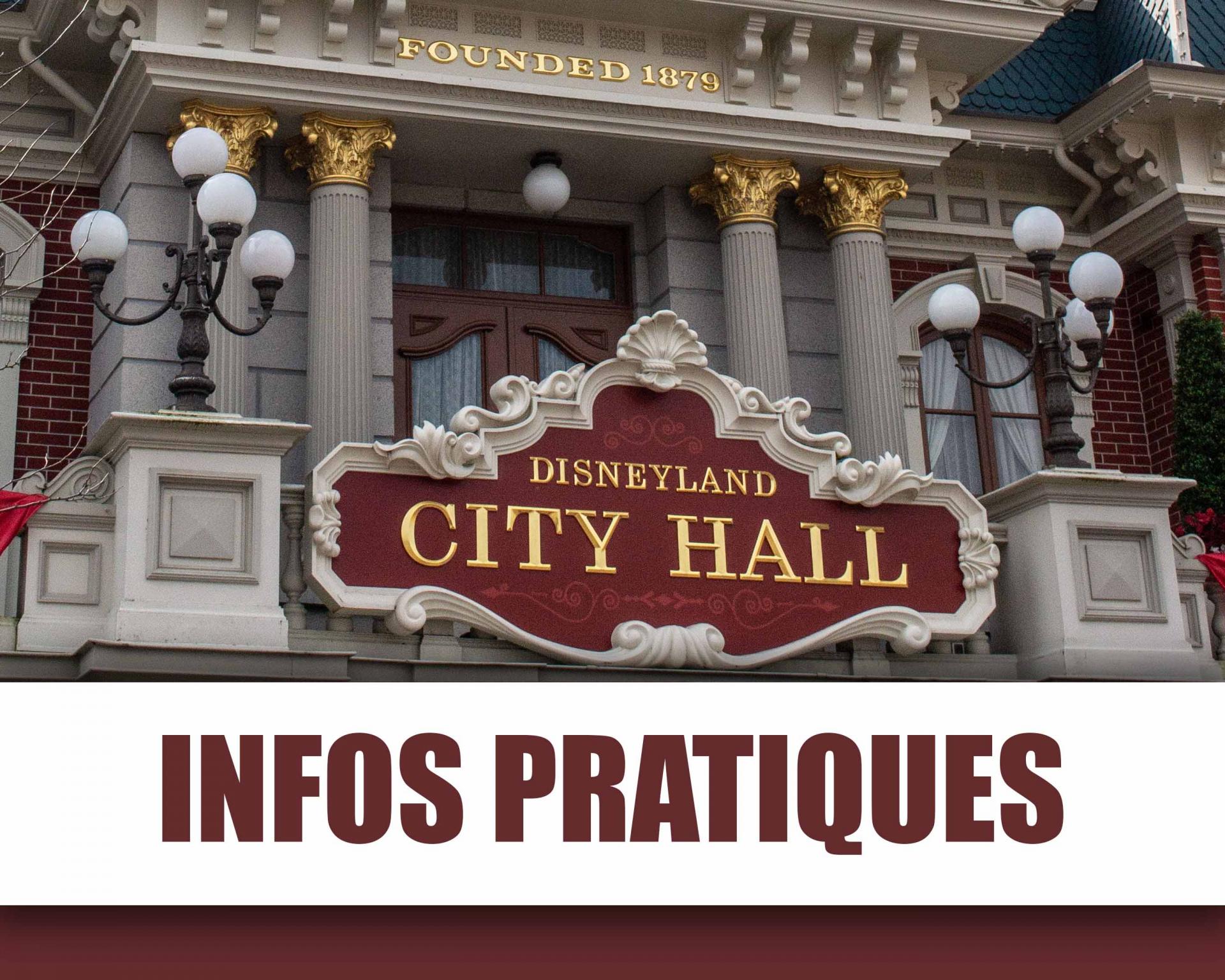 Infos pratiques Disneyland Paris