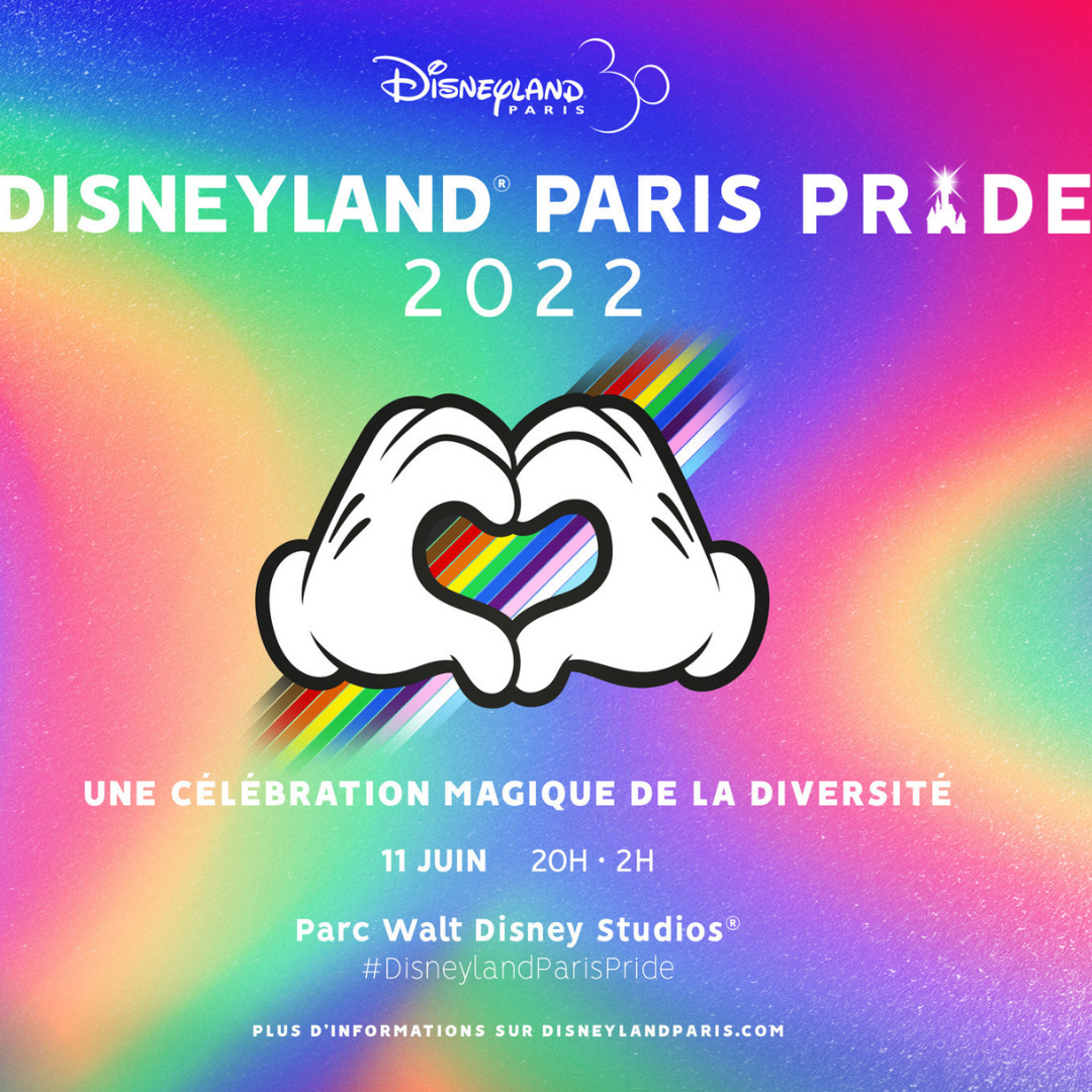Disneyland Paris pride 2022